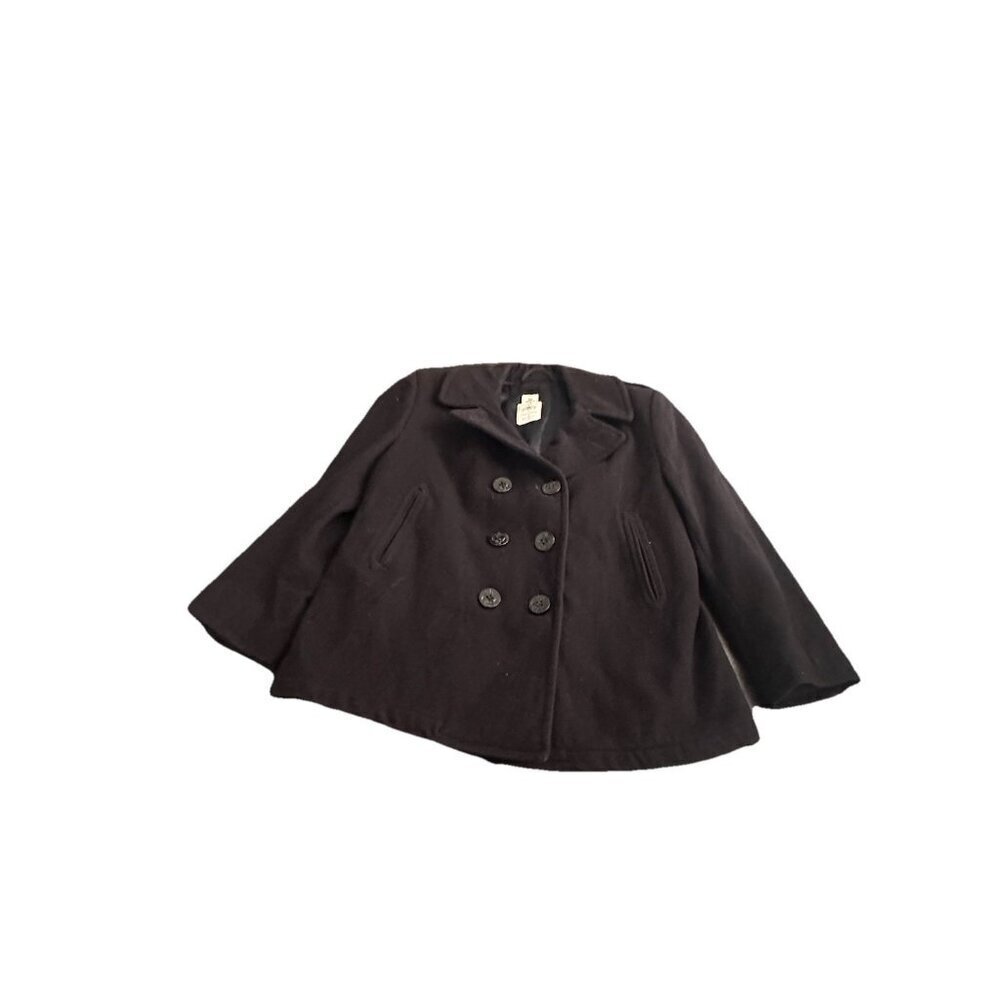 DSCP Quarterdeck Peacoat Woman's 18s Wool US Military Navy Issued Heavy Overcoat